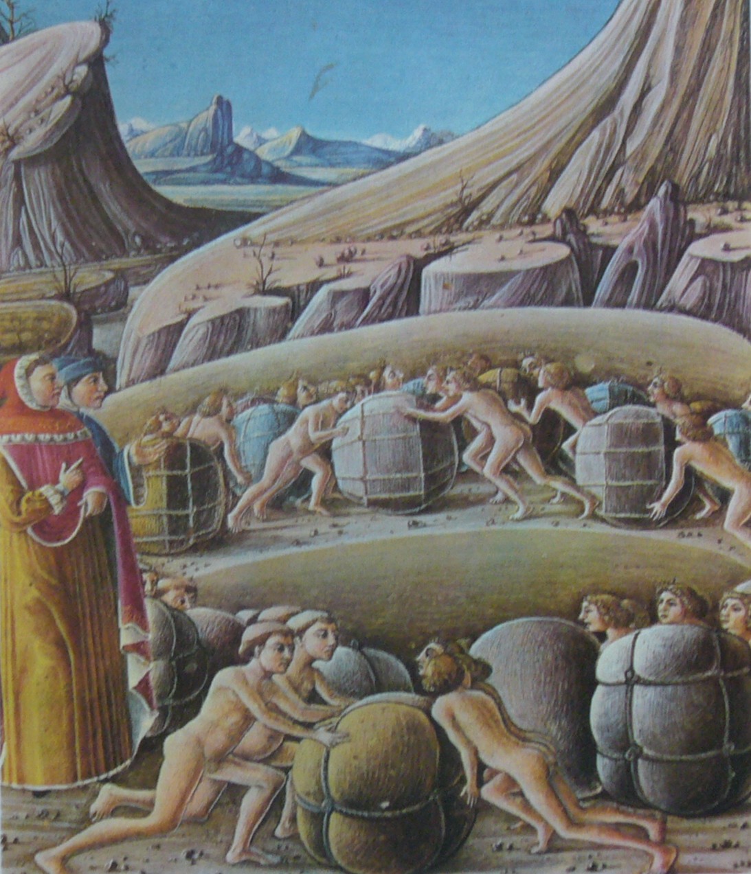 AVARI E PRODIGHI [Miniatura ferrarese, 1474-1482]